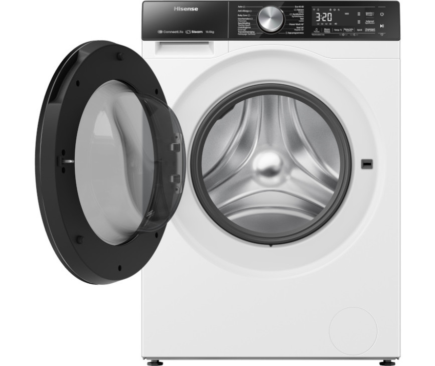 Hisense WF5S1043BW wasmachine met HomeConnect en energieklasse A
