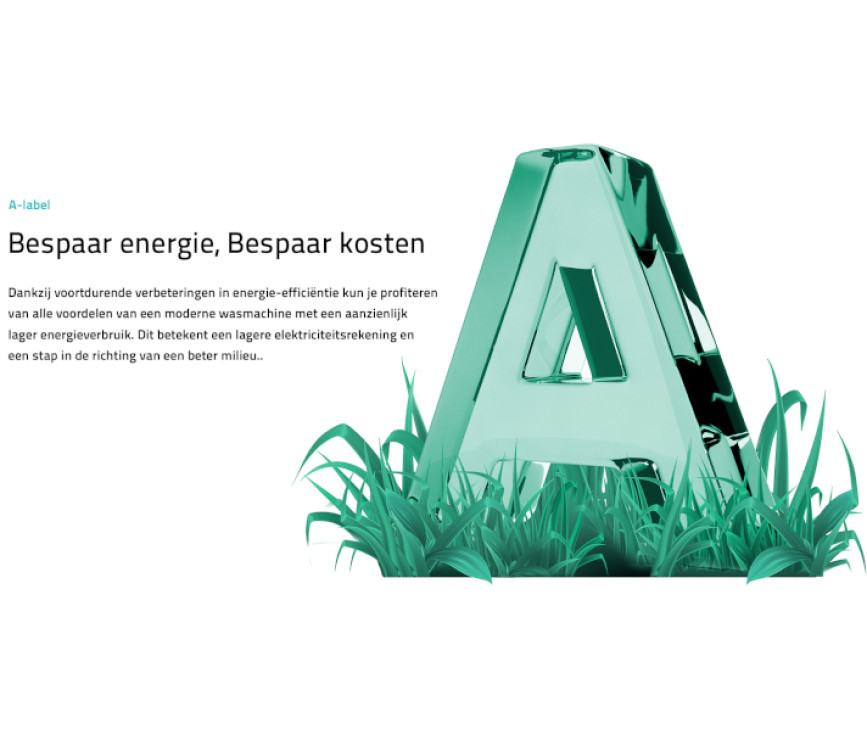 Hisense WF5S1043BW wasmachine met HomeConnect en energieklasse A