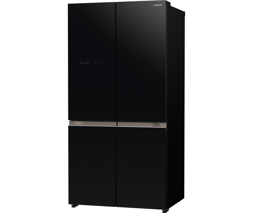 Hitachi R-WB640VRU0 (GBK) side-by-side koelkast - zwart glas