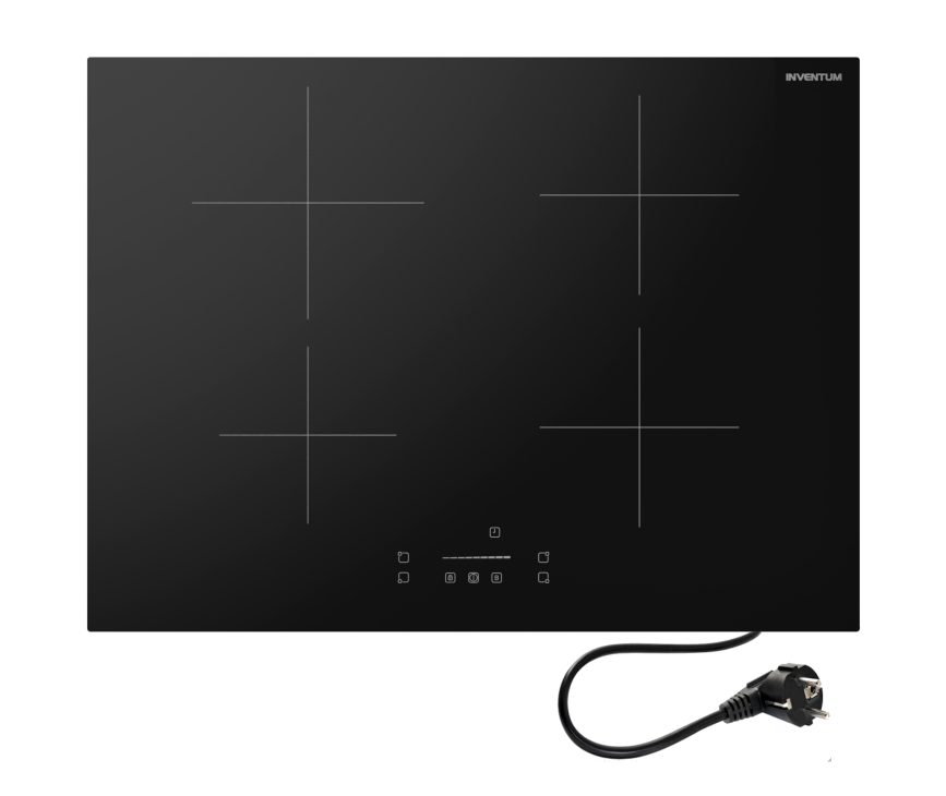 Inventum IKI7008 inbouw inductie kookplaat - 1-fase - 70 cm