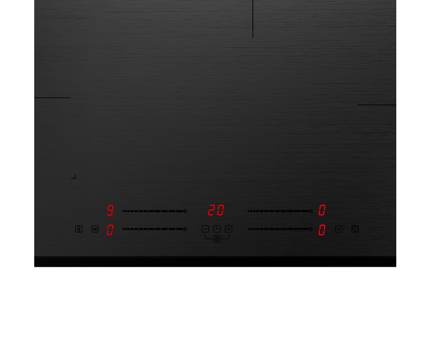 Inventum IKI7735MAT inbouw inductie kookplaat - 77 cm.