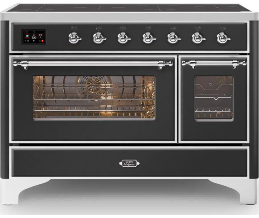 Ilve MI127NE3/MG inductie fornuis - mat grafiet - 120 cm. breed