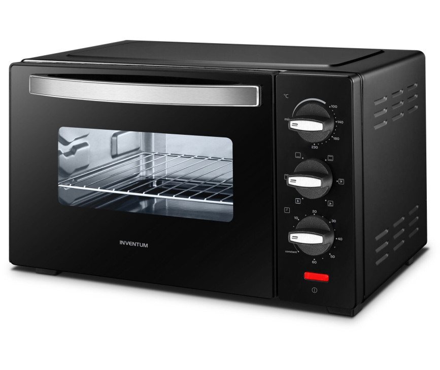 Inventum OV207B vrijstaande oven - zwart
