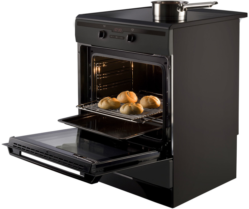 Inventum VFI6042ZWA inductie fornuis - mat-zwart