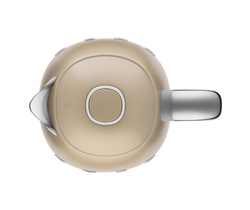 Smeg KLF03CHMEU waterkoker mat champagne