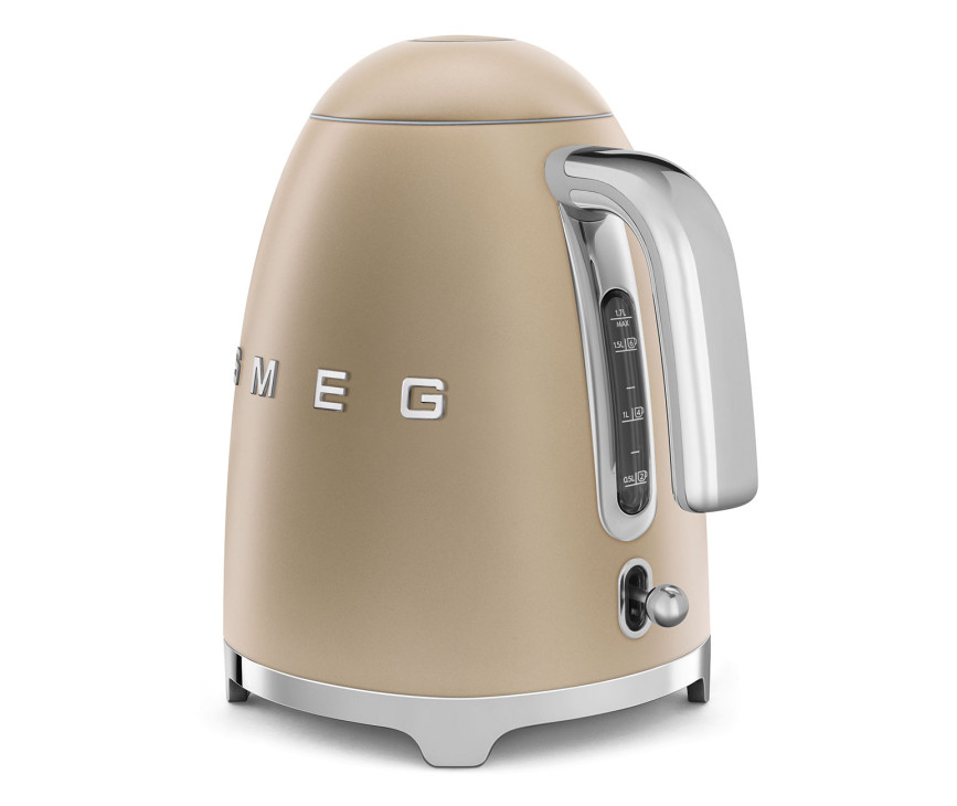 Smeg KLF03CHMEU waterkoker mat champagne