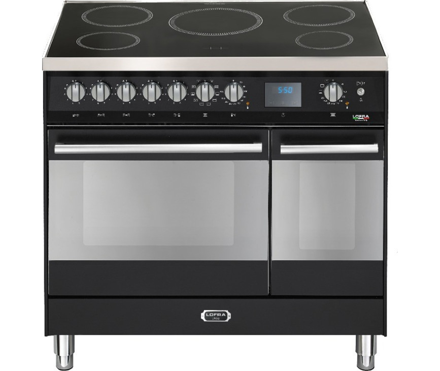Lofra MXDI192.50 inductie fornuis met 2 ovens - zwart