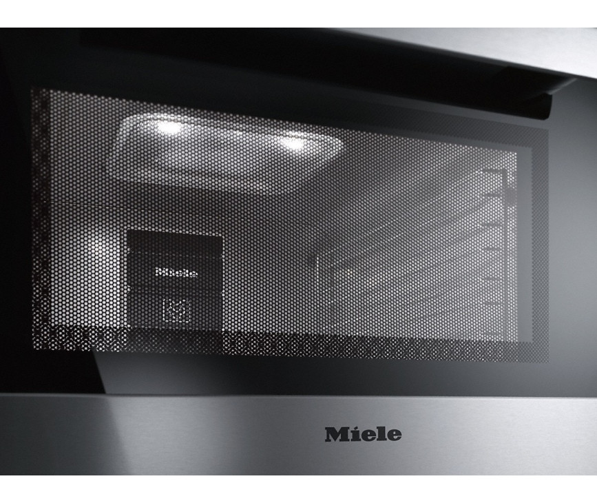 Miele DGM 6805 RVS inbouw roestvrijstaal stoomoven met magnetron