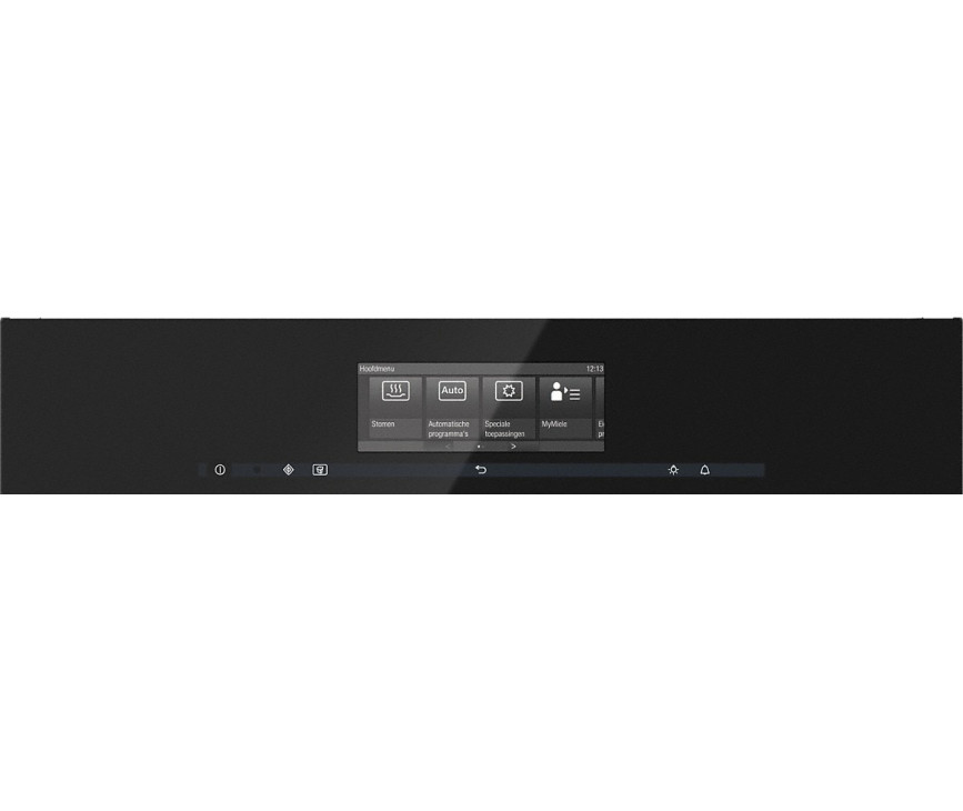 Miele DGM 6805 ZWART inbouw zwart stoomoven met magnetron