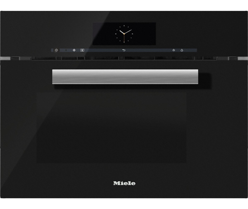 Miele DGM 6805 ZWART inbouw zwart stoomoven met magnetron