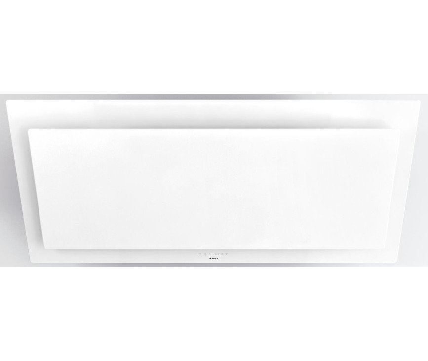 Novy 7849 wand afzuigkap - anti-hoofdstoot - kleur wit