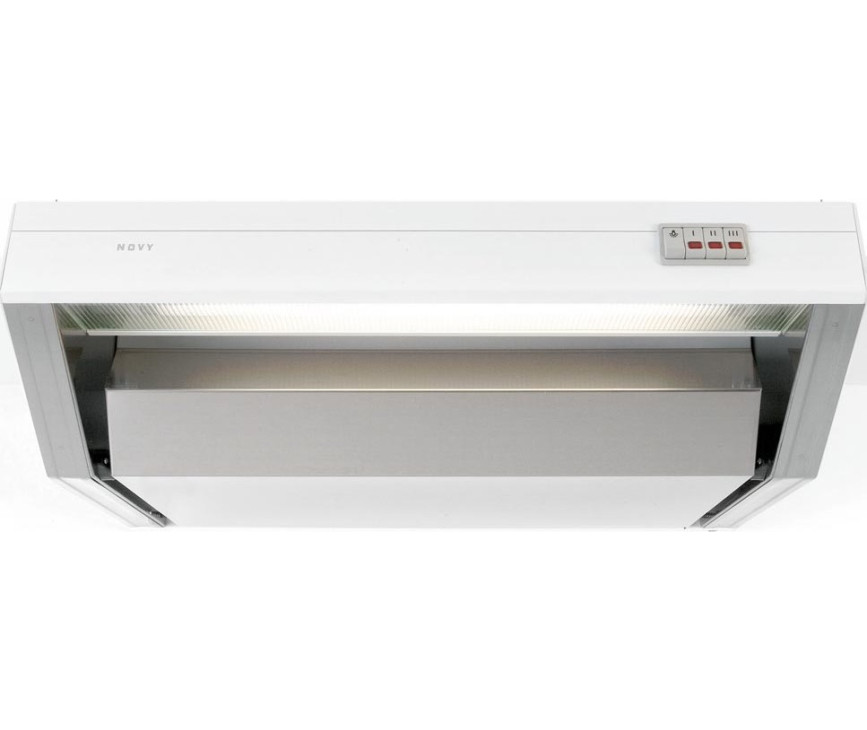 De Novy 906 afzuigkap onderbouw heeft een afzuigcapaciteit van 263 m3/u