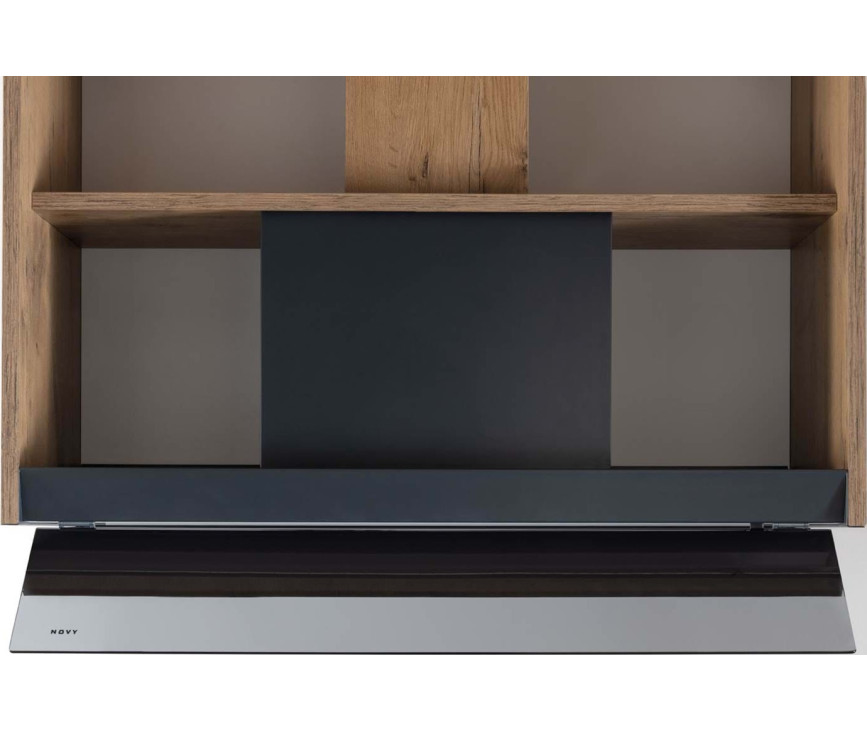 In de kast waar de Novy Fusion Pro 8740 vlakscherm afzuigkap in zit houdt u opbergruimte over