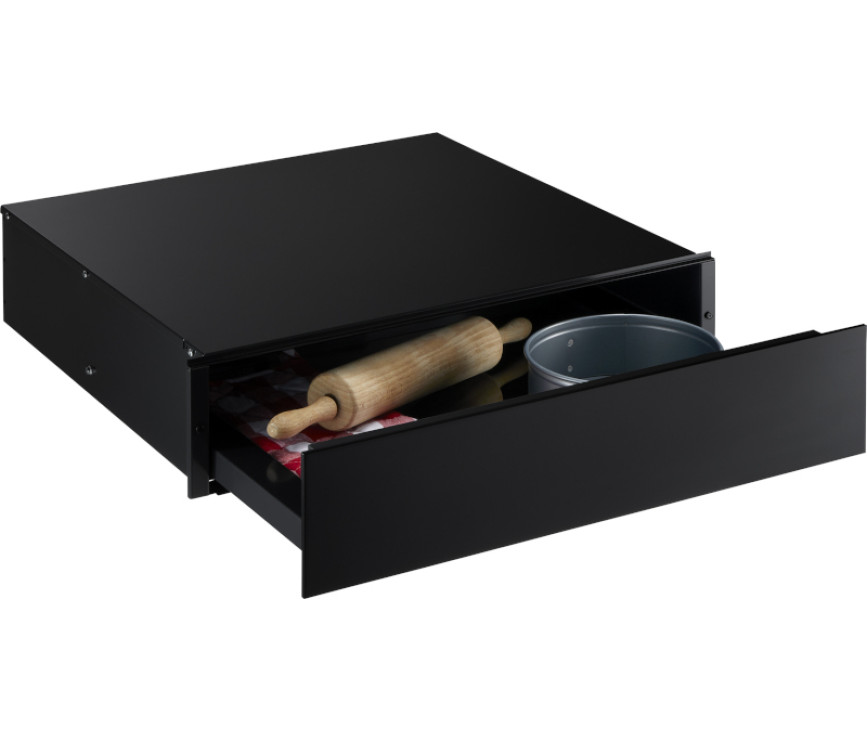 Pelgrim AL814MAT inbouw matzwart warmhoudlade