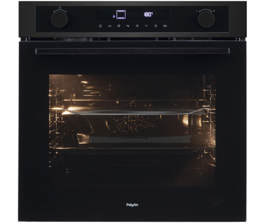 Pelgrim O360MAT inbouw matzwart oven