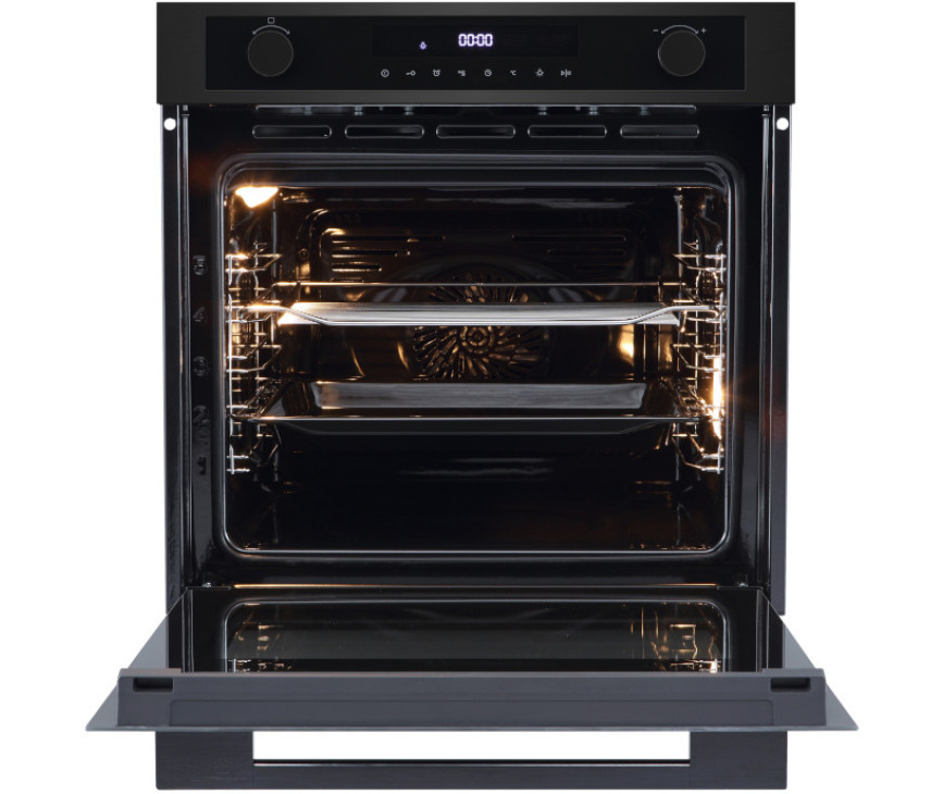 Pelgrim O360MAT inbouw matzwart oven