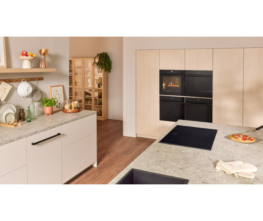 Pelgrim OFS860 inbouw combi-stoomoven - zwart