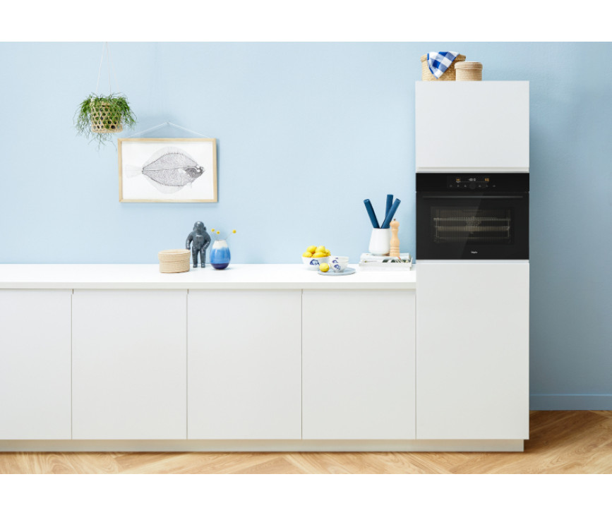 Pelgrim OM540MAT inbouw oven met magnetron - mat zwart