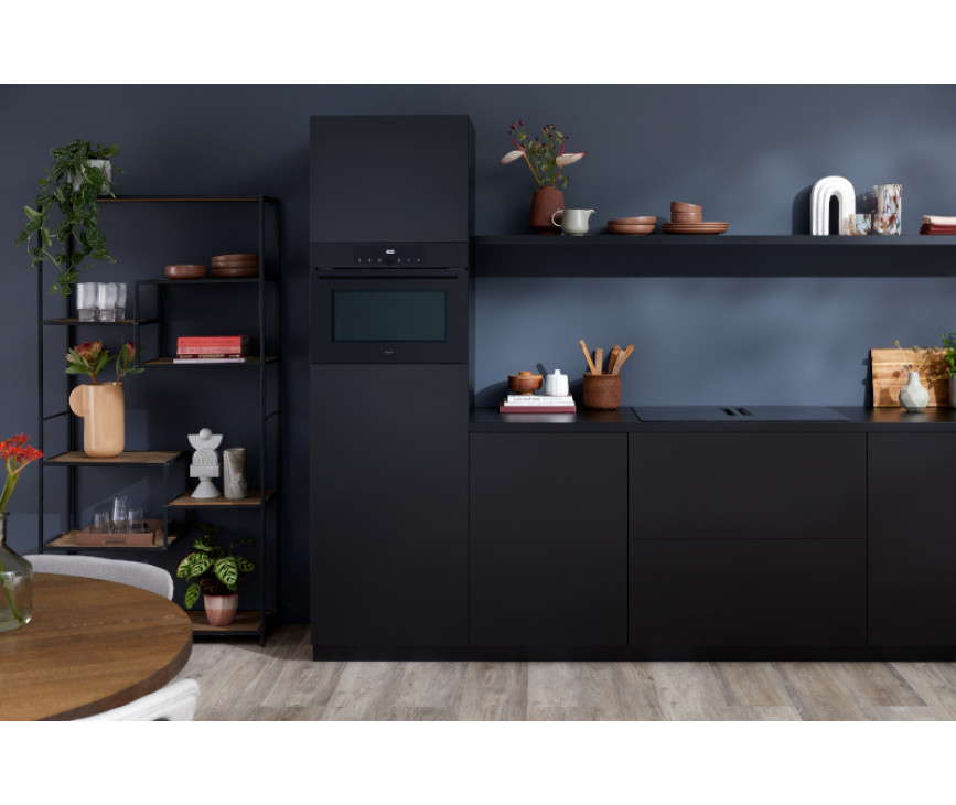 Pelgrim OM540MAT inbouw oven met magnetron - mat zwart