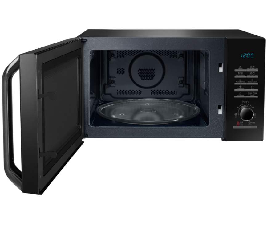 Het draaiplateau van de Samsung MC28H5125AK is uit te schakelen