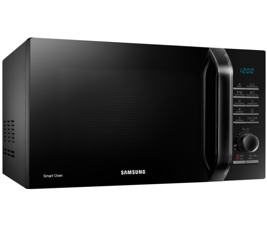 De Samsung MC28H5125AK is ook in het wit verkrijgbaar