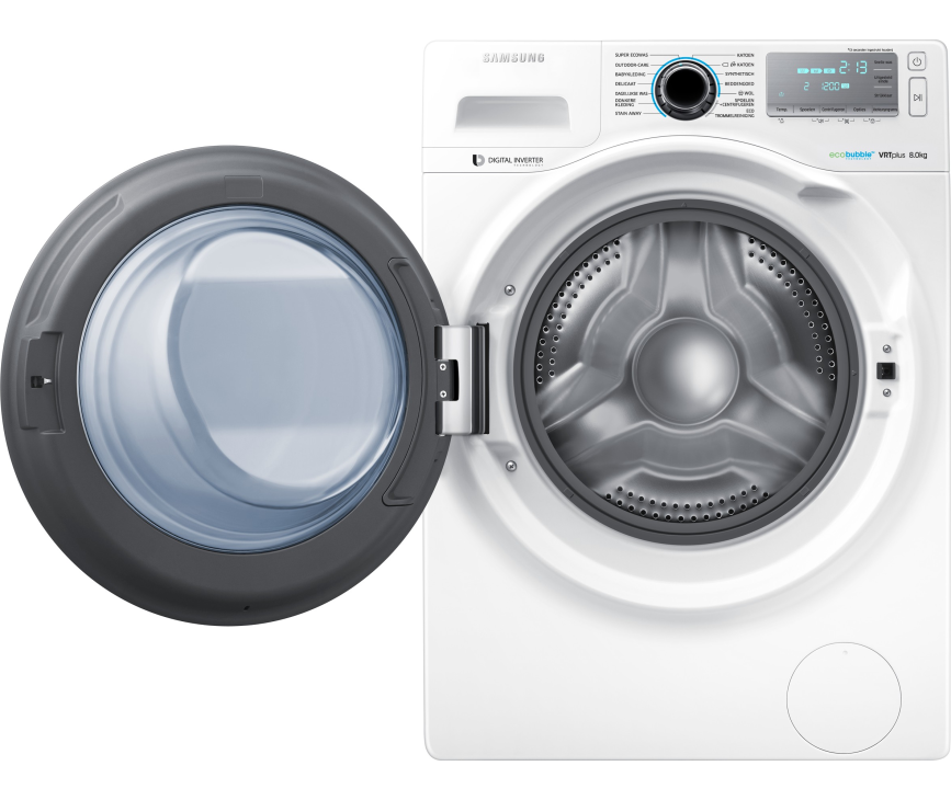 De Samsung WW80H7600EW heeft een extra grote deur