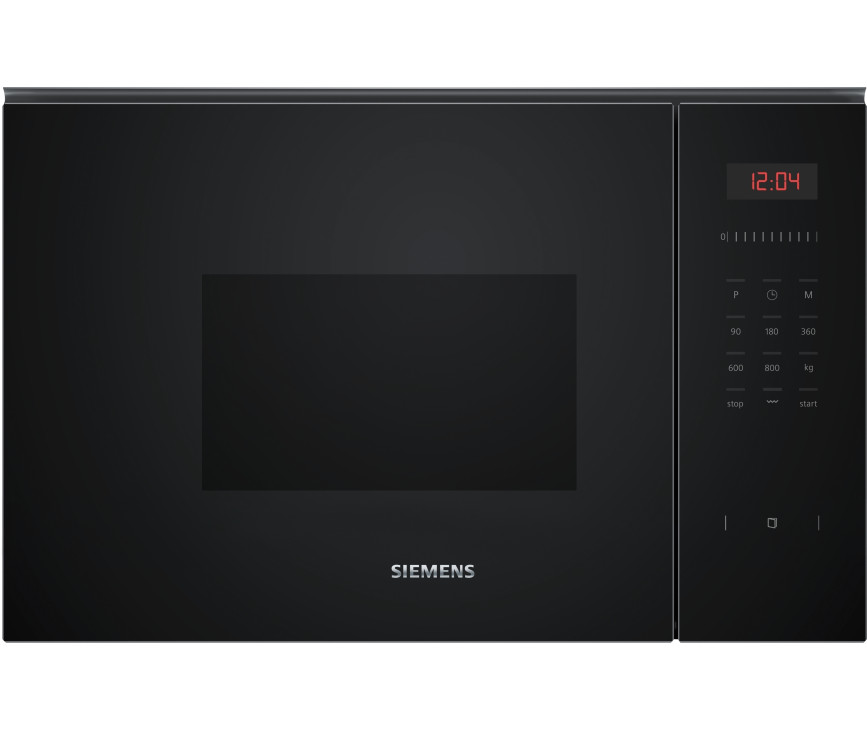 Siemens BE523LMB1 inbouw magnetron met grill - zwart