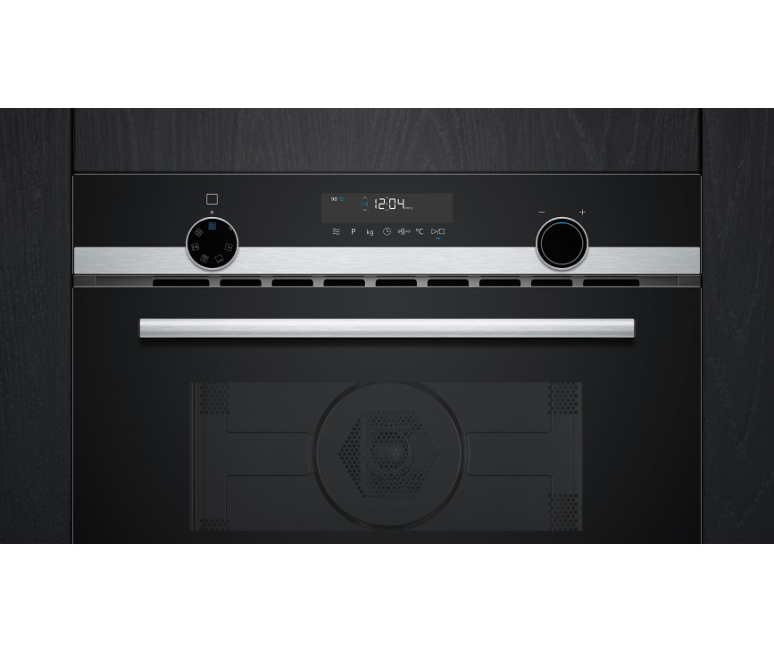 Siemens CM585AGS1 inbouw combi-magnetron - zwart