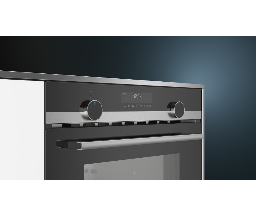 Siemens CM585AGS1 inbouw combi-magnetron - zwart