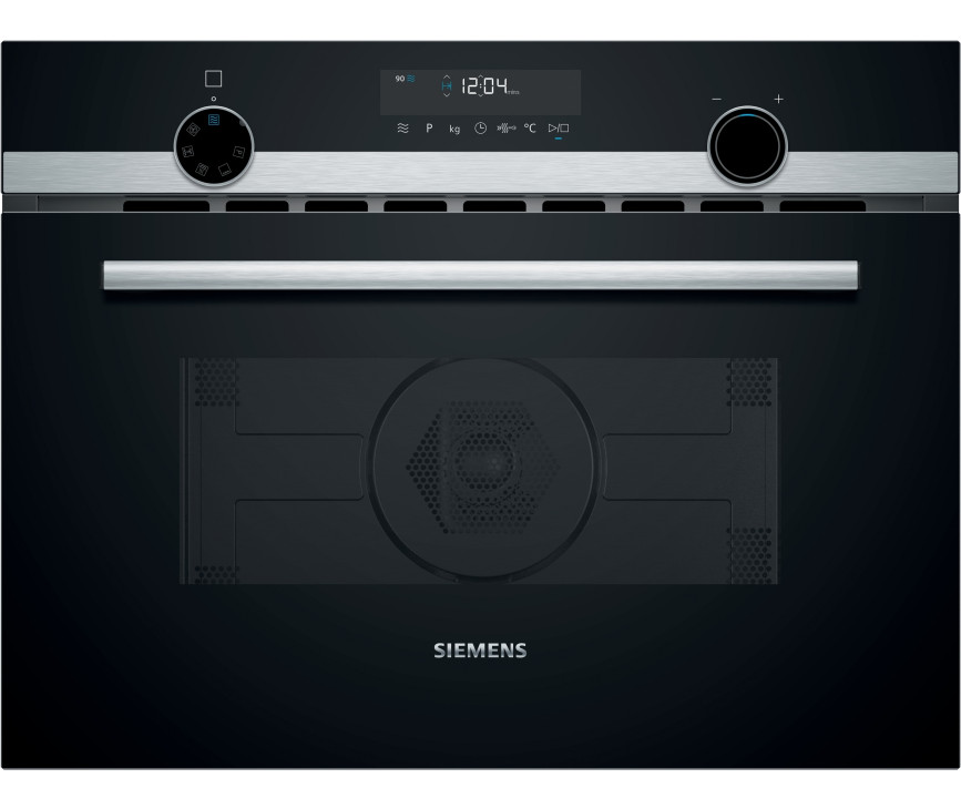 Siemens CM585AGS1 inbouw combi-magnetron - zwart