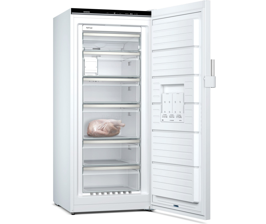 Siemens GS51NEWCV vrijstaande vrieskast - 70 cm breed - nofrost