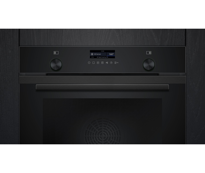 Siemens HB279GBB3 inbouw oven - blacksteel