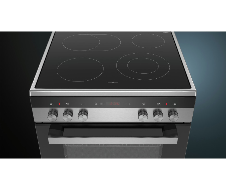 Siemens HK9R3A250 keramisch roestvrijstaal fornuis