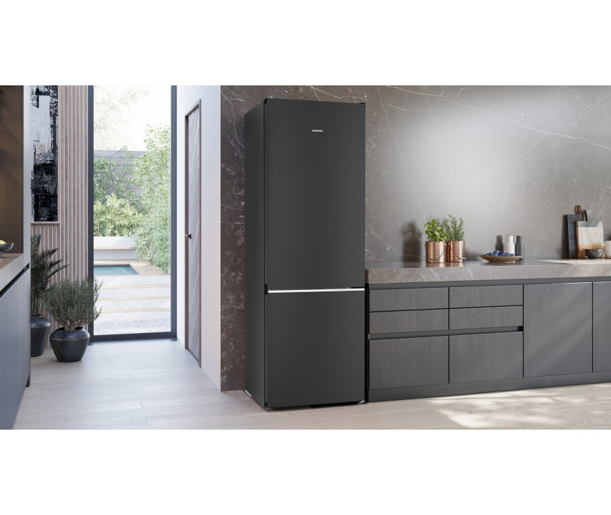 Siemens KG49N4XAF vrijstaande koel/vriescombinatie - blacksteel