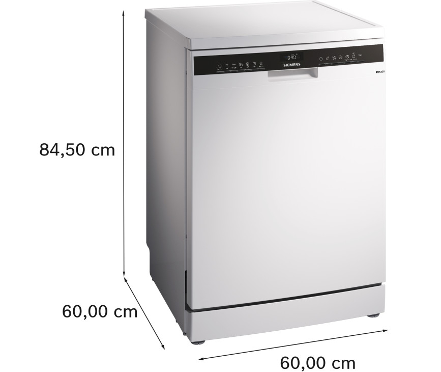 Siemens SN23EW03KE vrijstaande vaatwasser - wit