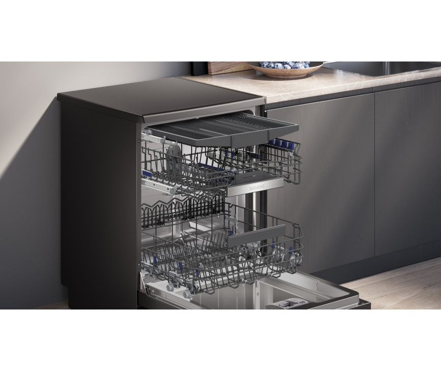 Siemens SN25EC13CE blacksteel vaatwasser