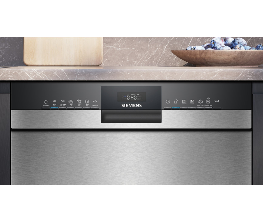 Siemens SN43ES22CE onderbouw vaatwasser - rvs