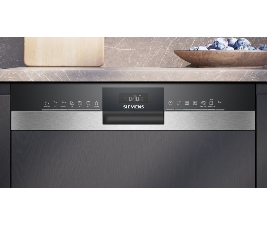 Siemens SN53ES22CE inbouw vaatwasser - half geintegreerd