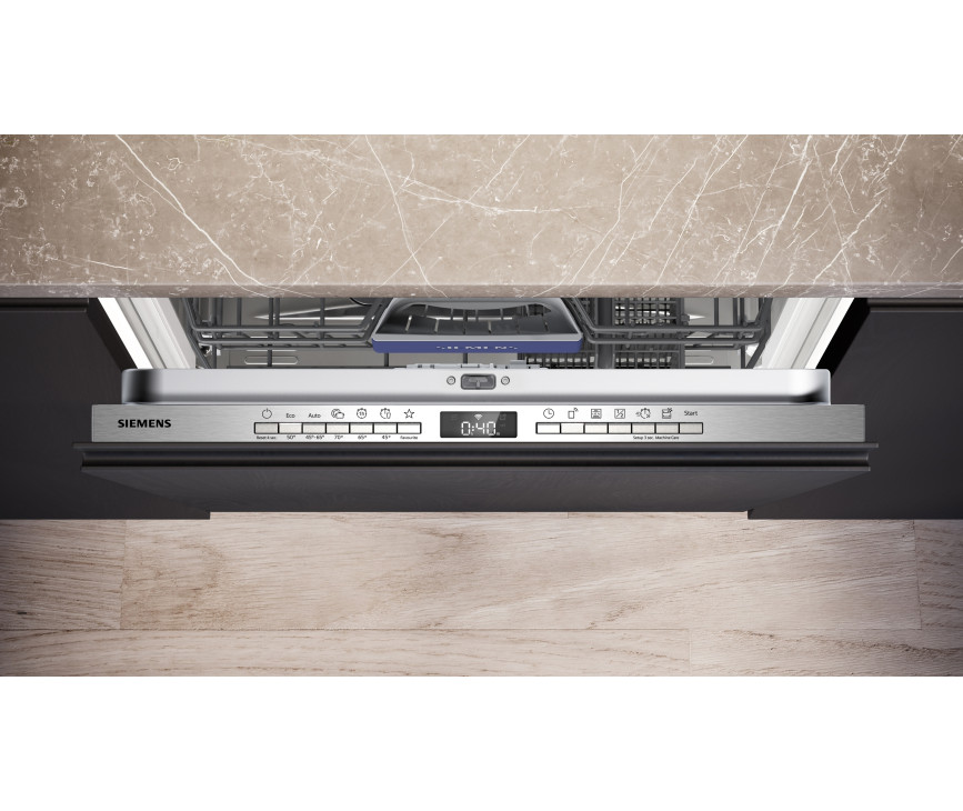 Siemens SX63EX04TE inbouw vaatwasser - hoog model - TimeLight