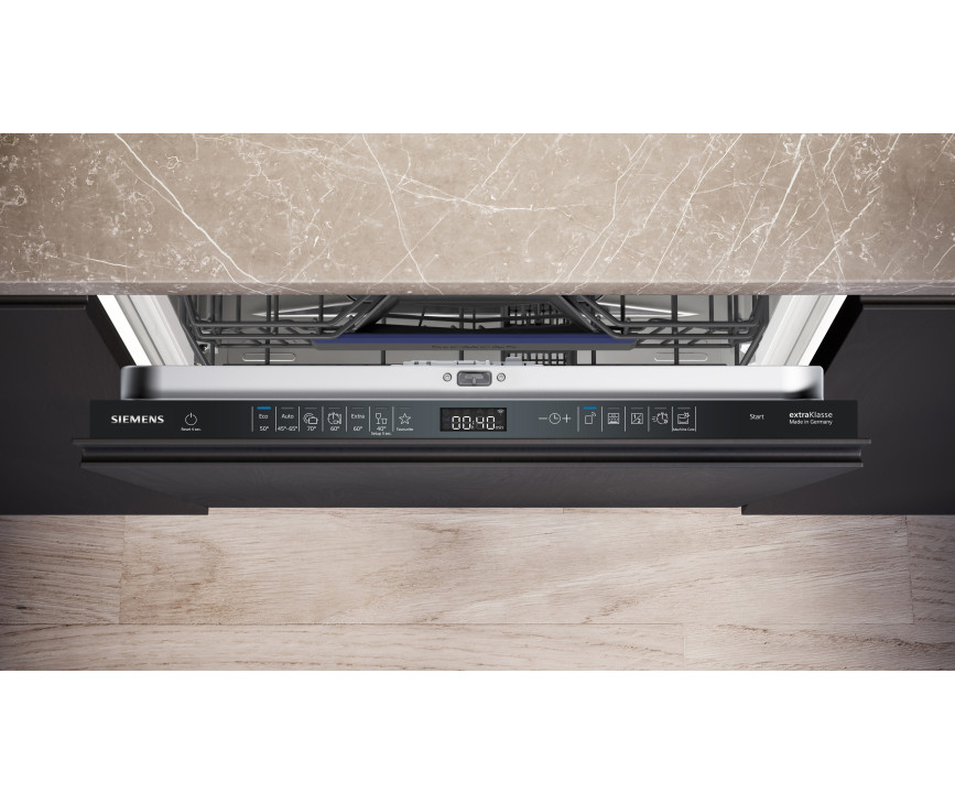 Siemens SX75EX04CE verhoogde inbouw vaatwasser met varioScharnier