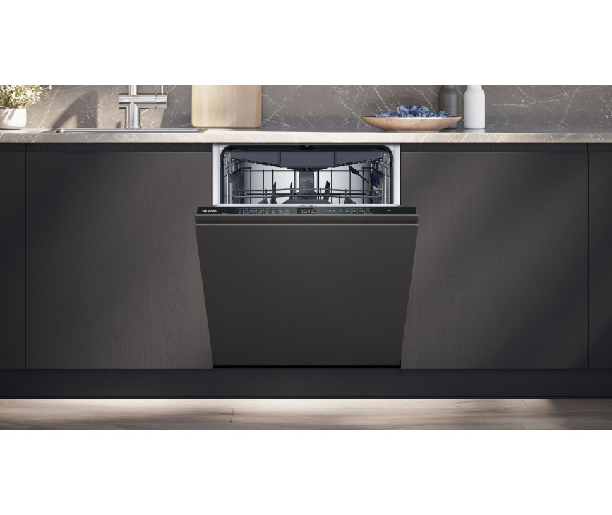 Siemens SX85EX13CE inbouw vaatwasser - verhoogd - besteklade