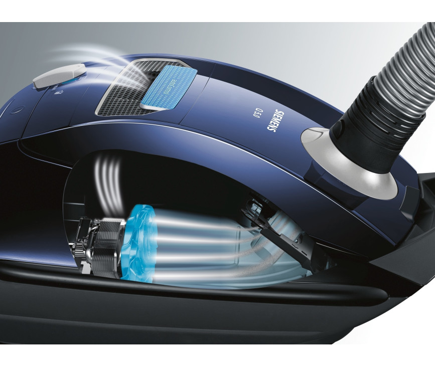 Siemens VSQ5MSA332 blauw stofzuiger