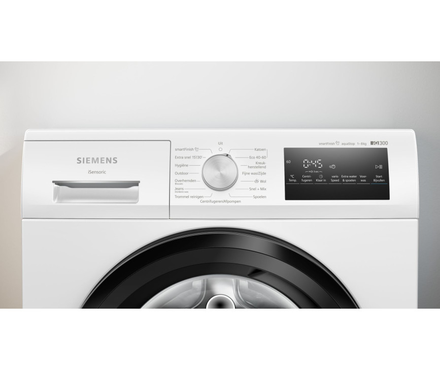 Siemens WM14N209NL wasmachine met outdoor en energieklasse A