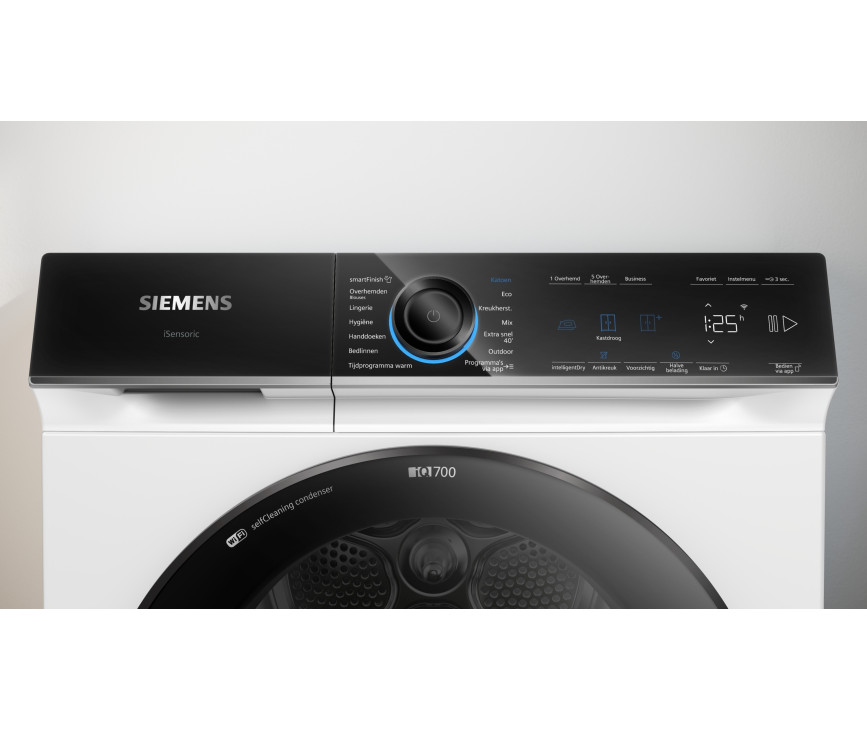 Siemens WQ46B6CSNL warmtepomp droger - wit