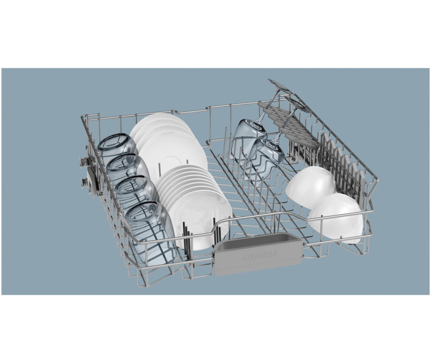 De bovenkorf van de Siemens SX64M080EU vaatwasser inbouw