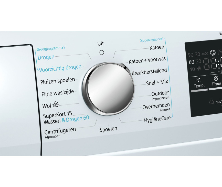 Siemens WD15G442NL was/droogcombinatie