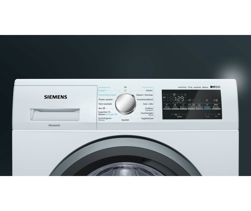 Siemens WD15G442NL was/droogcombinatie