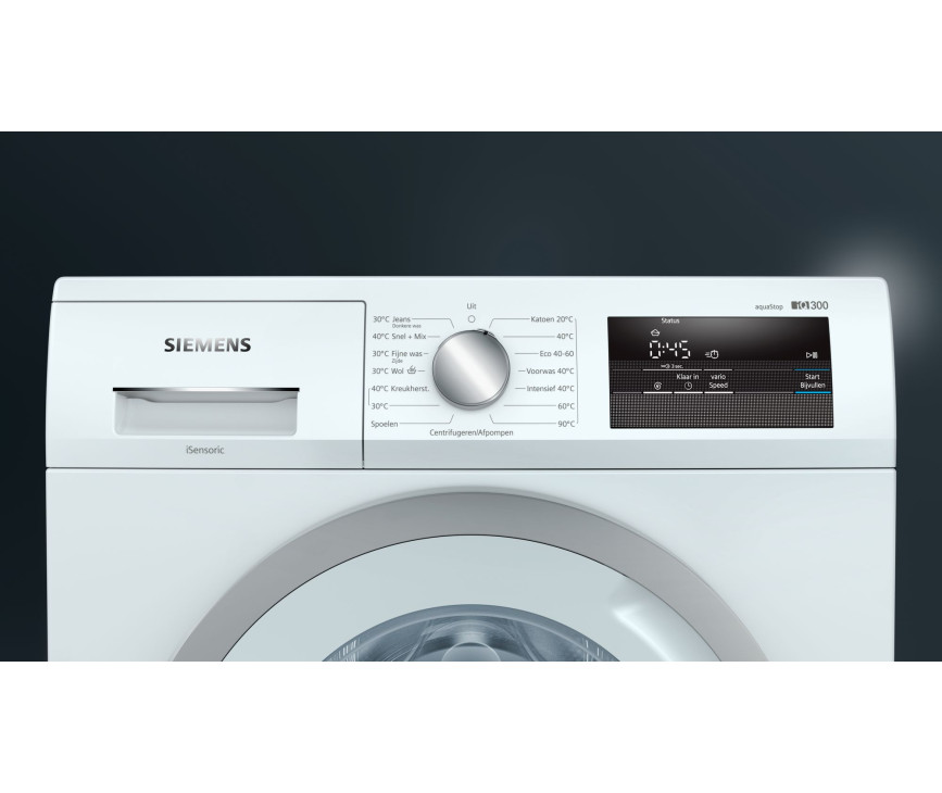 Siemens WM14N095NL voorlader wasmachine (iQ300)