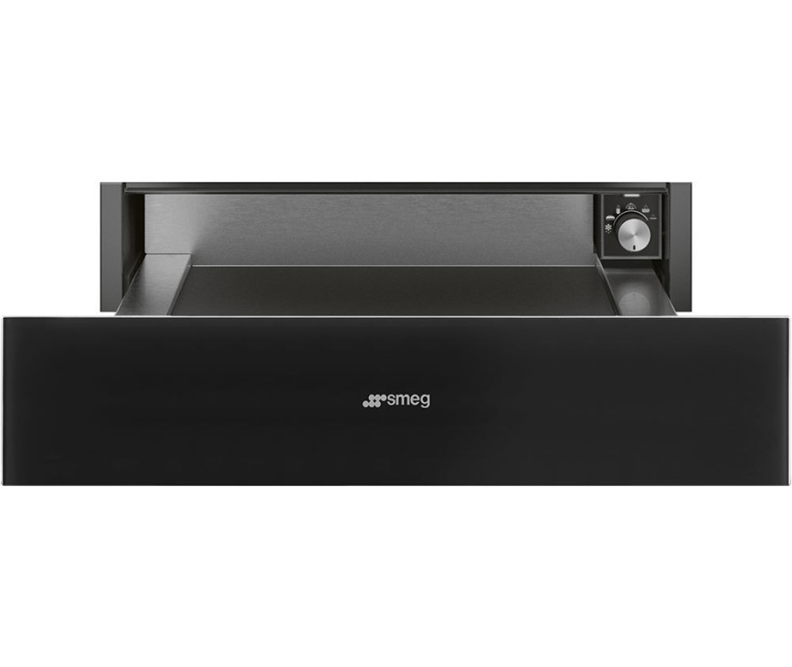 Smeg CPR115N inbouw warmhoudlade zwart - Linea