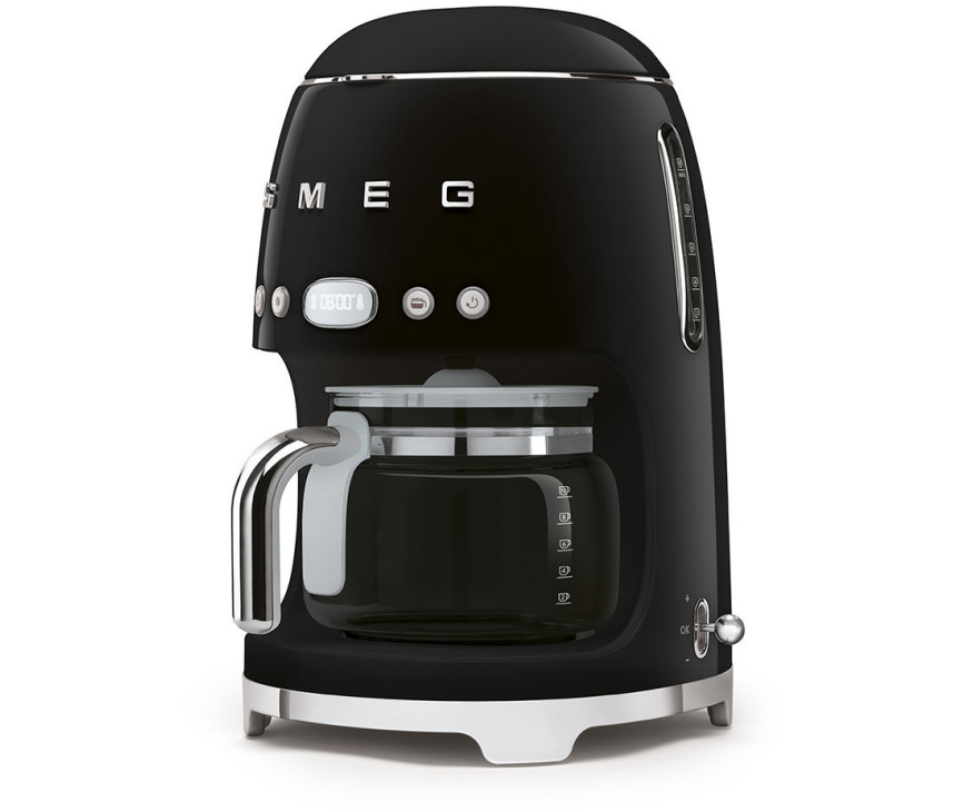 Smeg DCF01BLEU zwarte koffiemachine